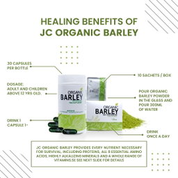 Jc Organic Barley Juice (10 SACHET)