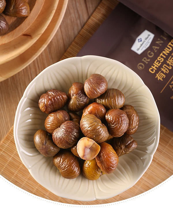 Member's Mark 有机板栗仁 1kg（10袋） 有机 | 人工挑选 颗粒饱满 软糯香甜 独立包装_5