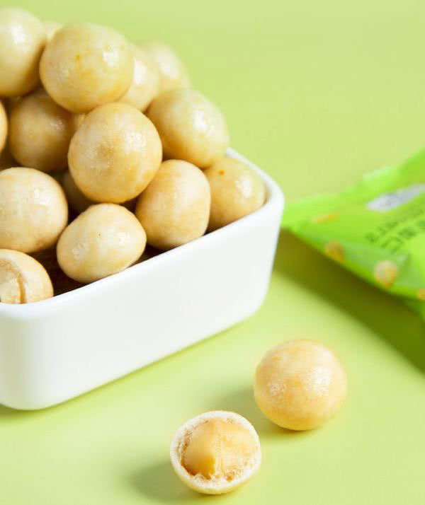 Member's Mark 芥末味夏威夷果仁 500g | 严选当季采摘果实制作 低温慢烤工艺 微辣酥脆_3