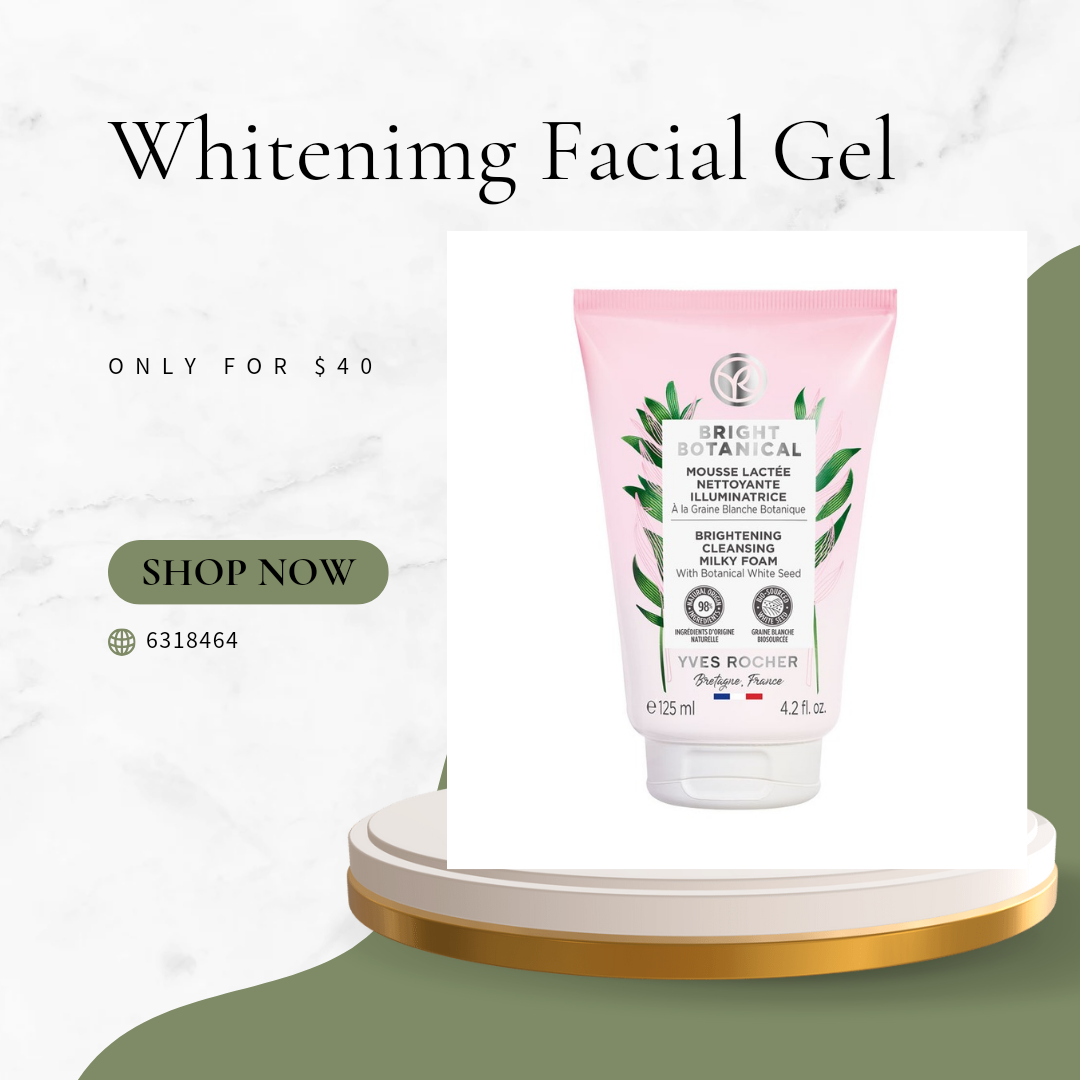 Whitening facial gel _0
