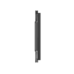 Panneau triple 6 commandes noir