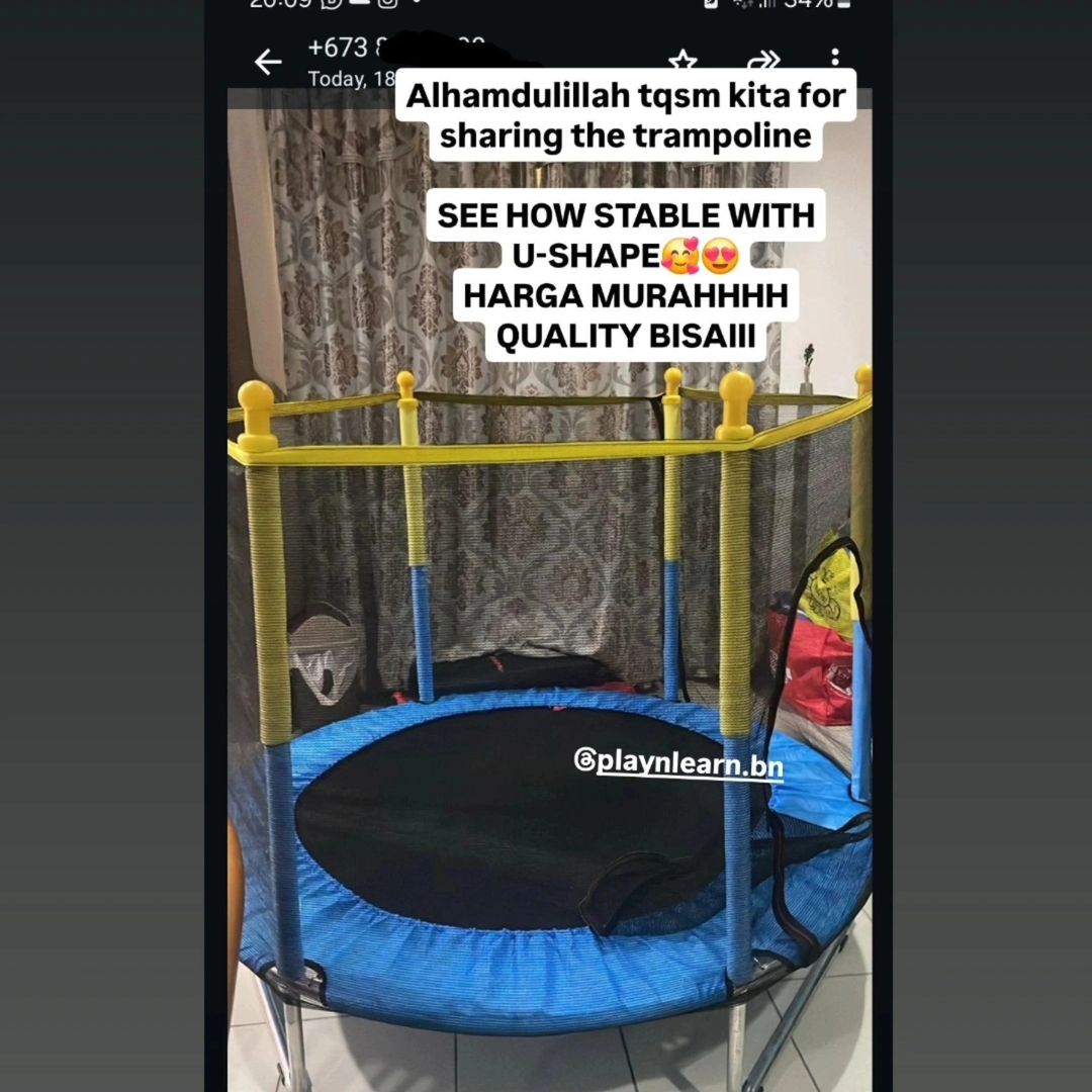 U-SHAPED LEG TRAMPOLINE _2