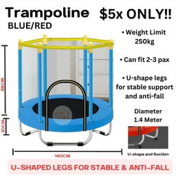 U-SHAPED LEG TRAMPOLINE 