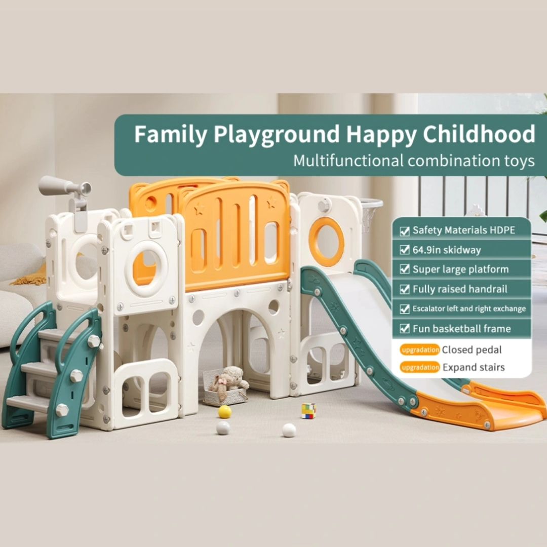 8 in 1 L-SHAPED TODDLER SLIDE (PREORDER 3 weeks!!)_2