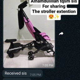 2-IN-1 STROLLER EXTENTION 