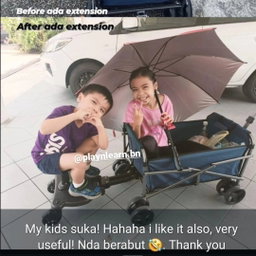 2-IN-1 STROLLER EXTENTION 