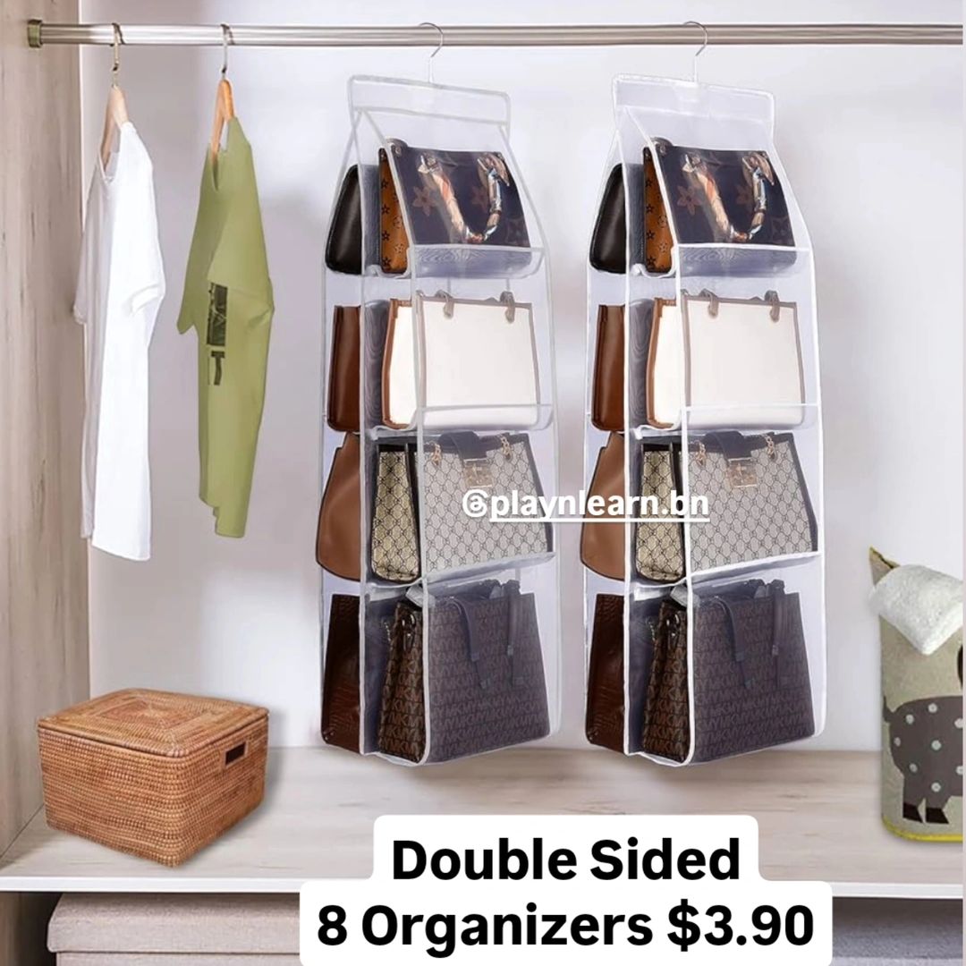 DOUBLE SIDED 8 ORGANIZERS 