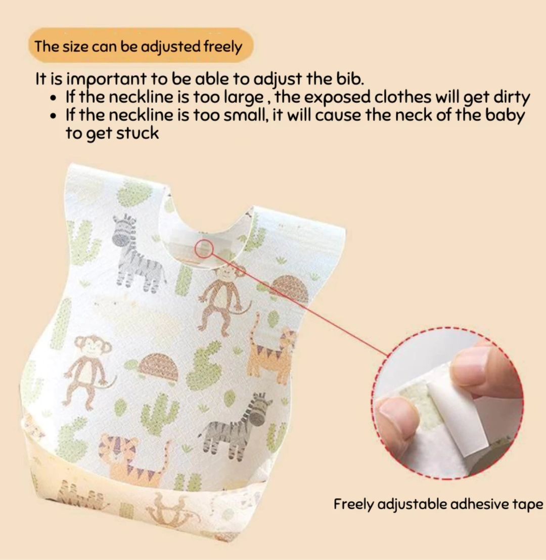 DISPOSAL BIBS TRAVEL ESSENTIAL _9