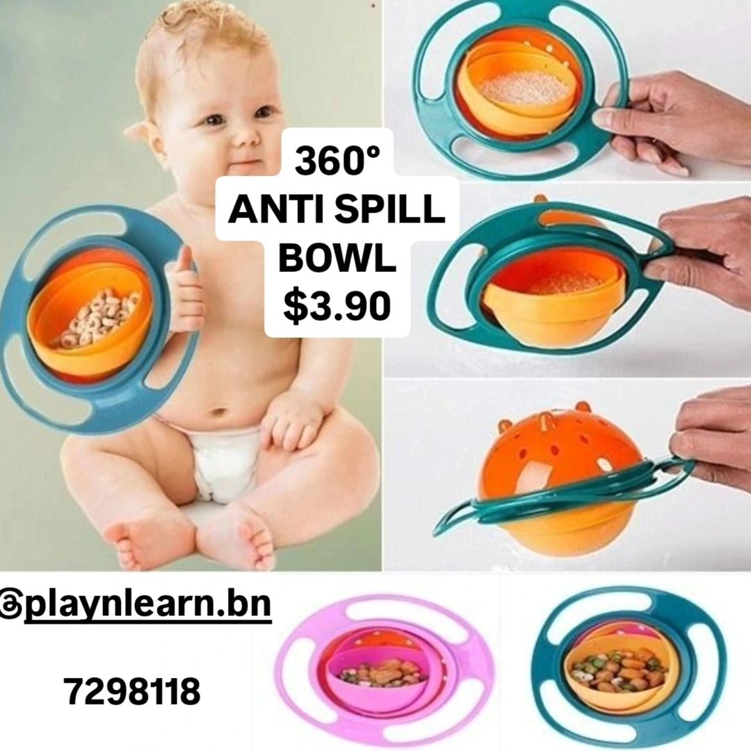 360° ANTI-SPILL BOWL