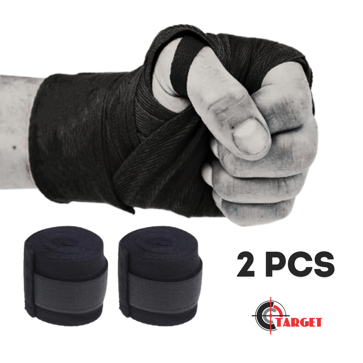 Sports Bandage 5m Black_0