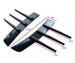 2pcs side fender air intake trims 