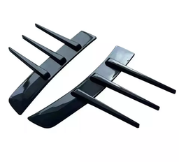 2pcs side fender air intake trims 