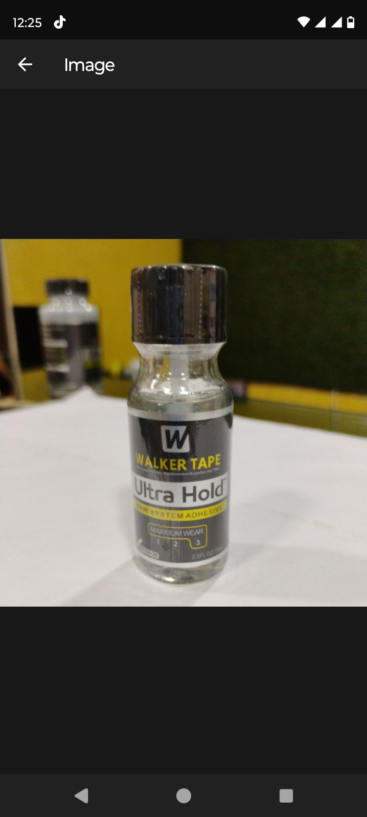 Ultra hold adhesive 