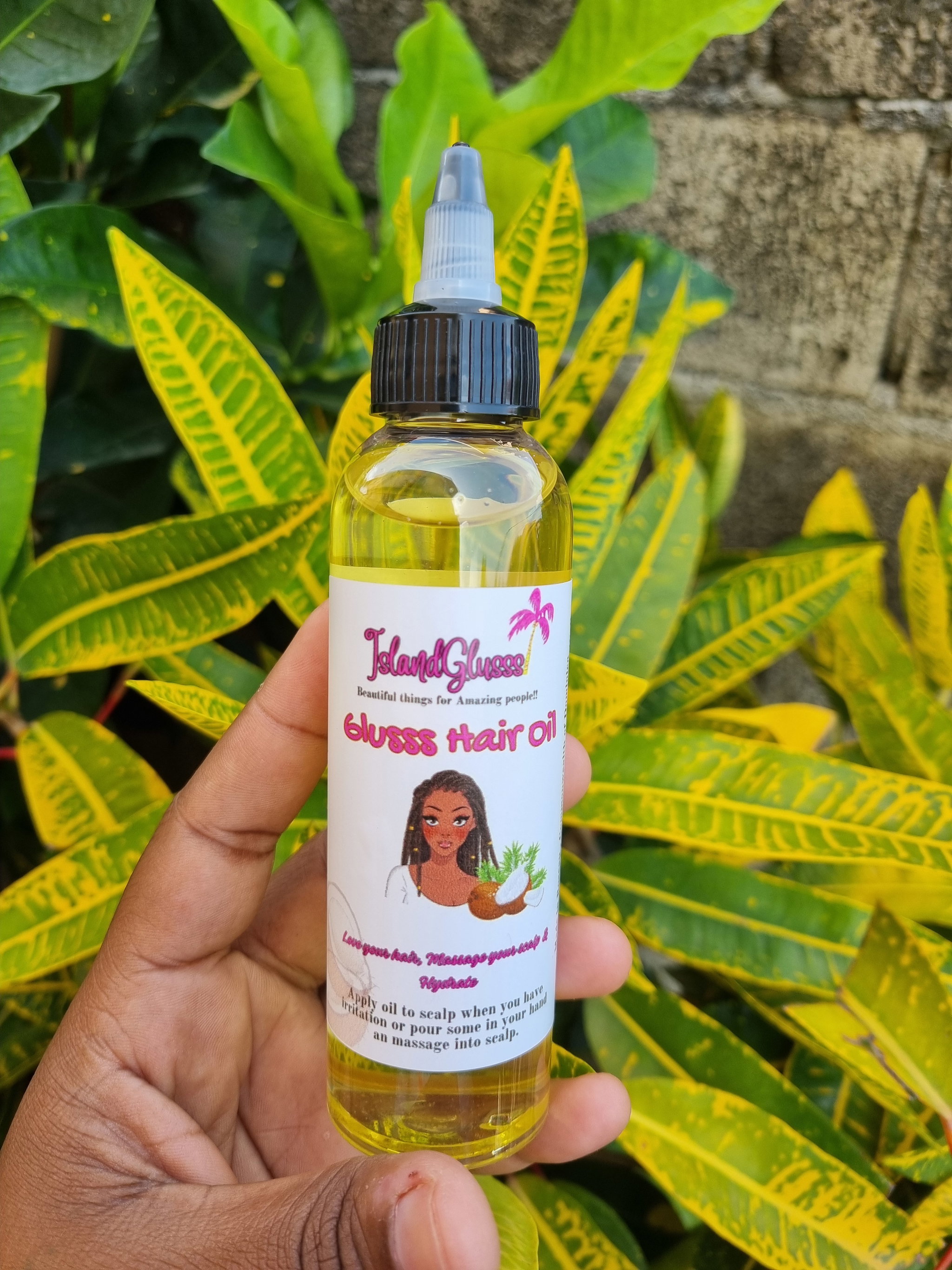Glusss Hair Oil 4oz_0