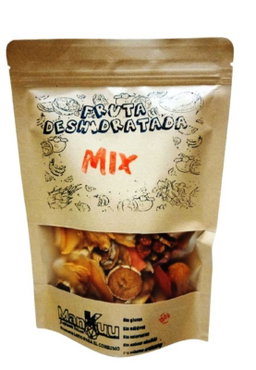 Snacks mix o mezcla de frutas deshidratadas