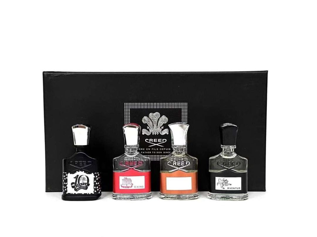 Creed Mini Perfume Gift Set 4x9ml (WBP Black Box)_0