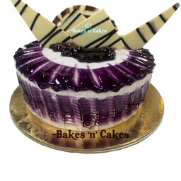 Blueberry Eggless Cake