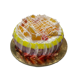 Fruit Cassatta Eggless Cake