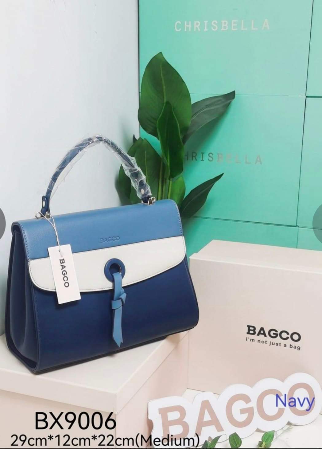 Sacs Baggo & Chrisbella Bleu Marine _0