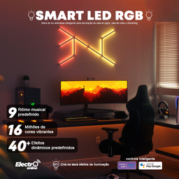 Linhas de luz de parede RGB inteligentes  (Copy)