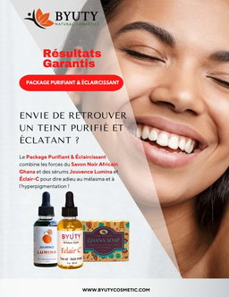 Purifiant & Eclaircissant (Jouvence Lumina + Éclair-C +Savon Noir Africain)