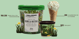 Helado artesanal Lulo-Brownie 1/2 Litro