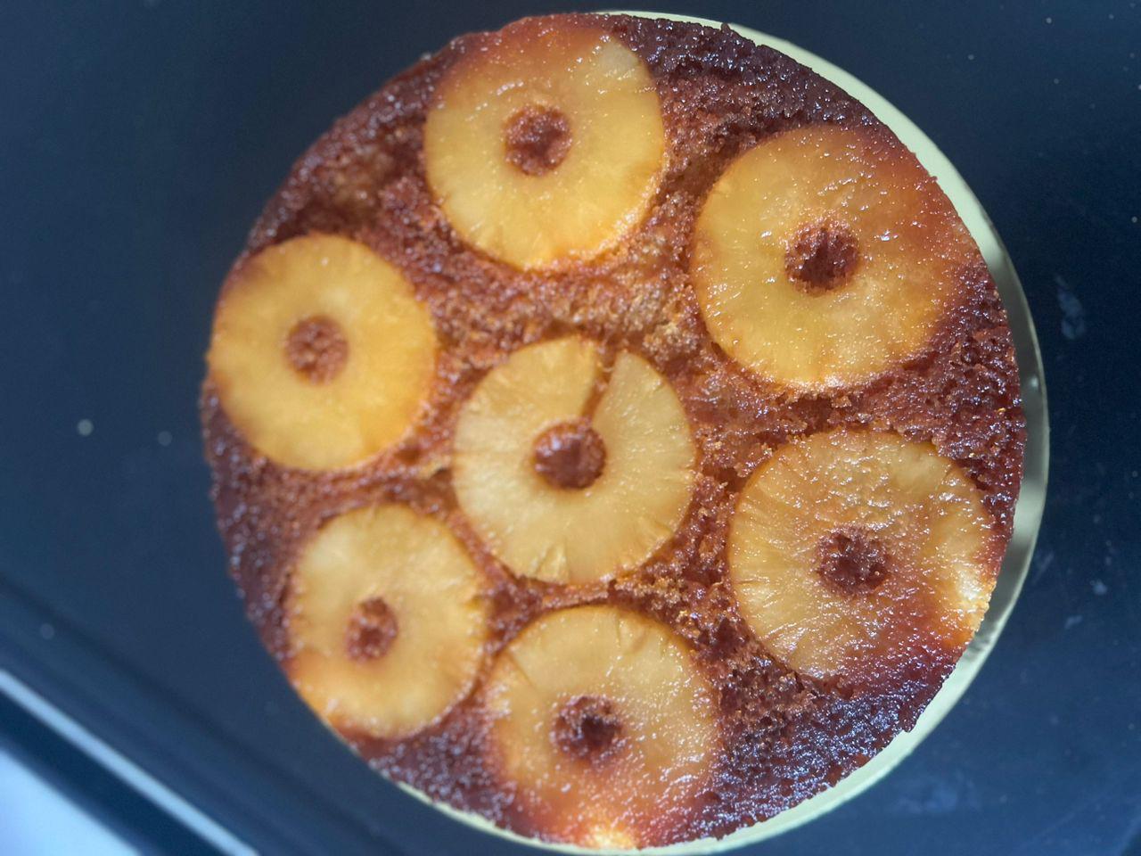 Gâteau caramélisé à l'ananas_0