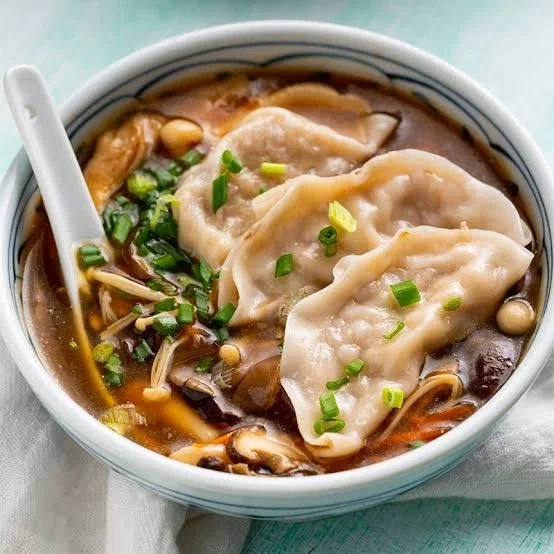 Chicken and mushroom dumplings 5pieces 