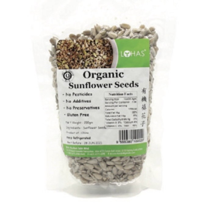 DF Lohas Organic Sunflower Seed 有机葵花子 200g_0
