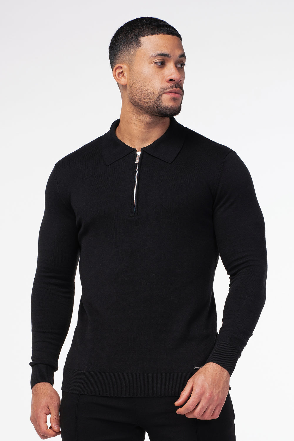 Long sleeved -Polo shirt _2