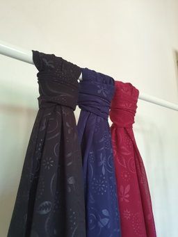 EMBOSSED CHIFFON
