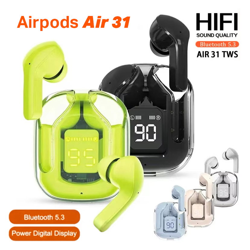 Air 31 TWS Airpods - Wireless Bluetooth 5.3 EarBuds