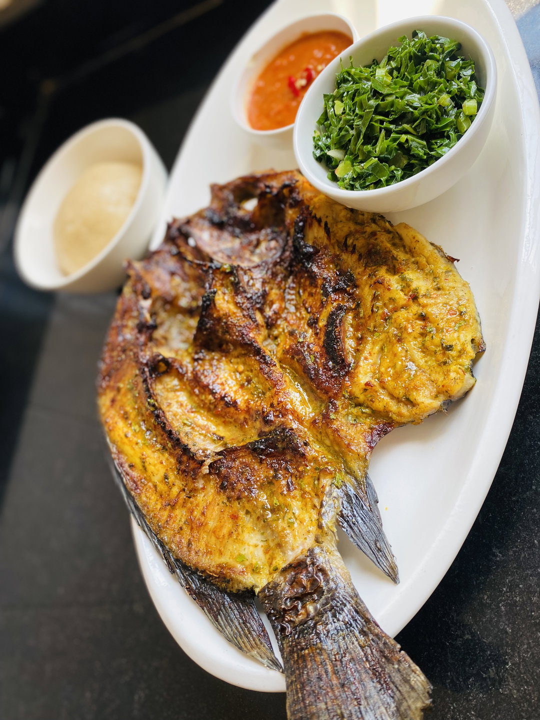 Charcoal Grilled Fish
