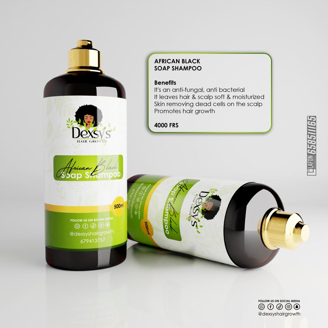 African Black Soap Shampoo 