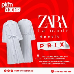 pépites zara robe blanche