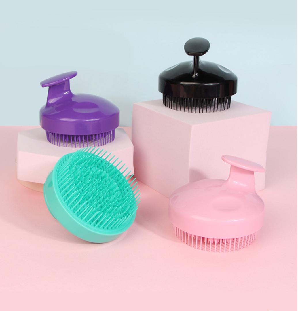 Scalp massage brush