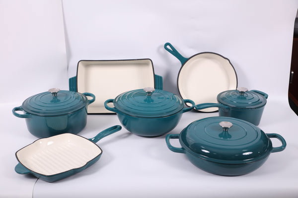 Cast Iron Cookware Set - Dolphin_1