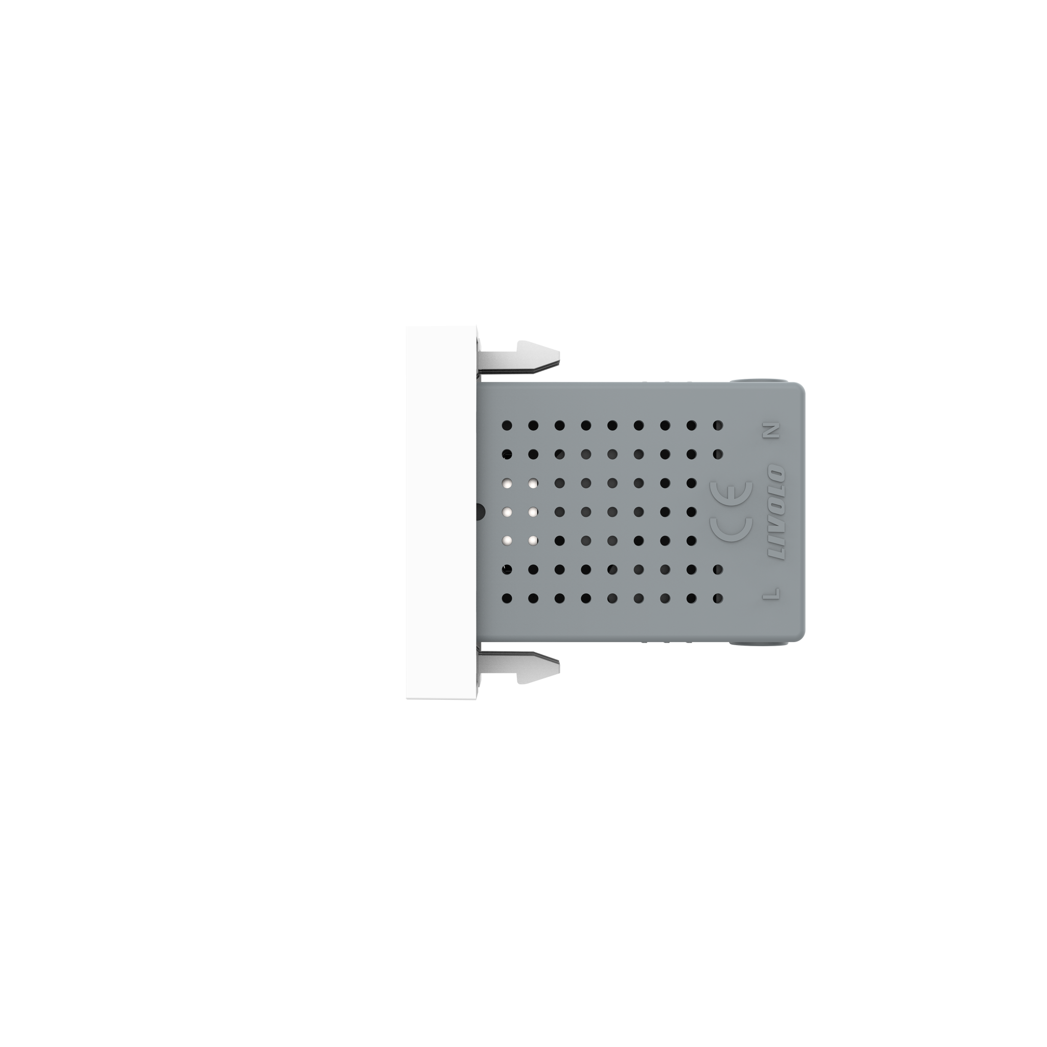 Mécanisme simple USB-A Blanc_1