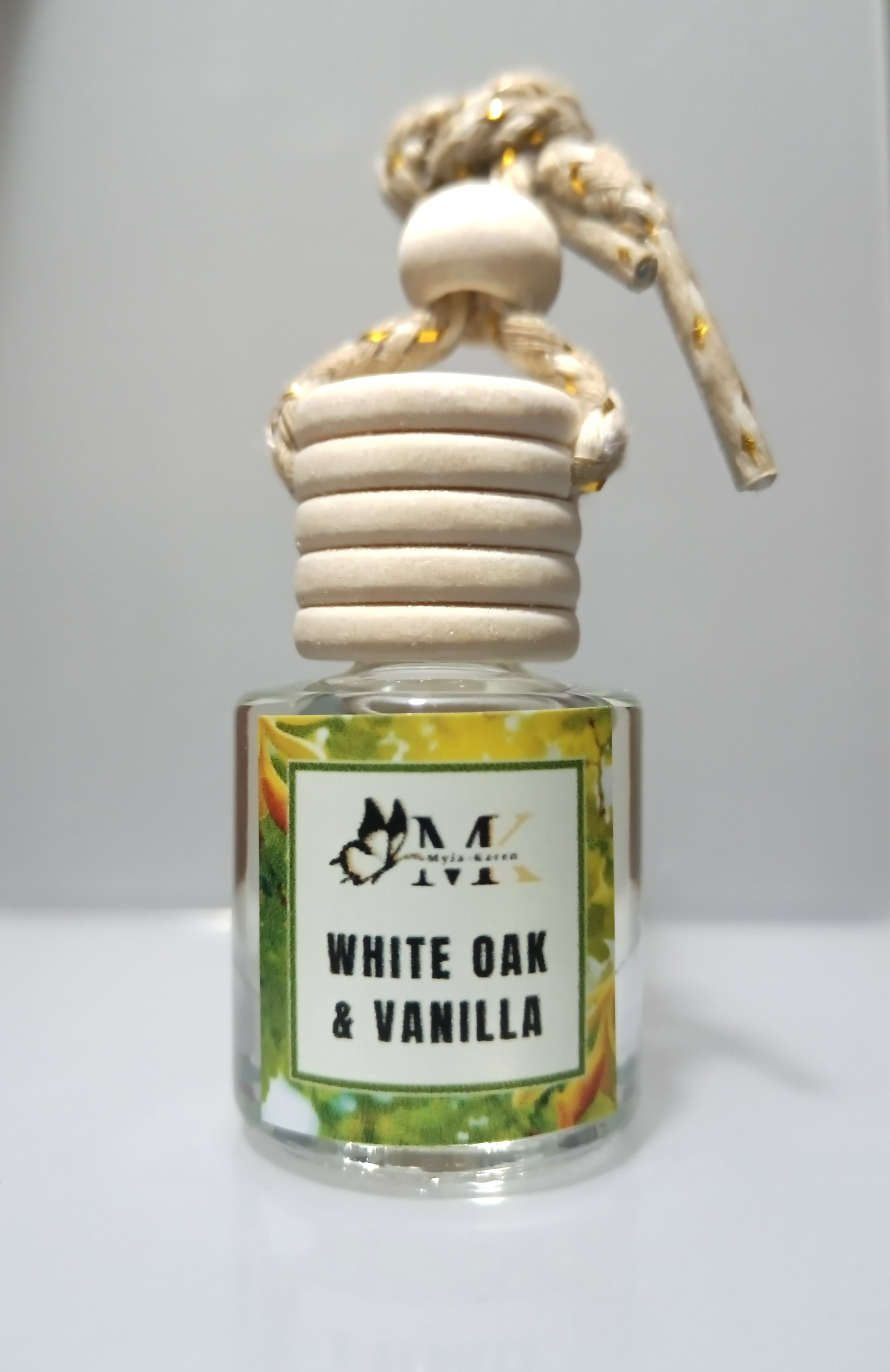 White Oak & Vanilla Car Freshener_1