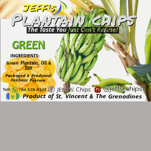 Green/Reg (salted/unsalted) Plantain Chips  _0