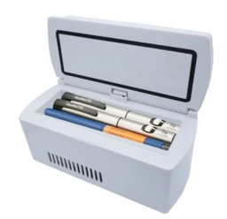 Insulin car refrigerator medicine cold box carry-on portable mini small refrigeration intelligent constant temperature charging 0.5 Letter