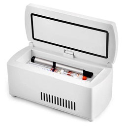 Insulin car refrigerator medicine cold box carry-on portable mini small refrigeration intelligent constant temperature charging 0.5 Letter
