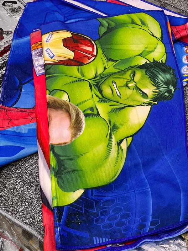 Kids cartoon towels_1