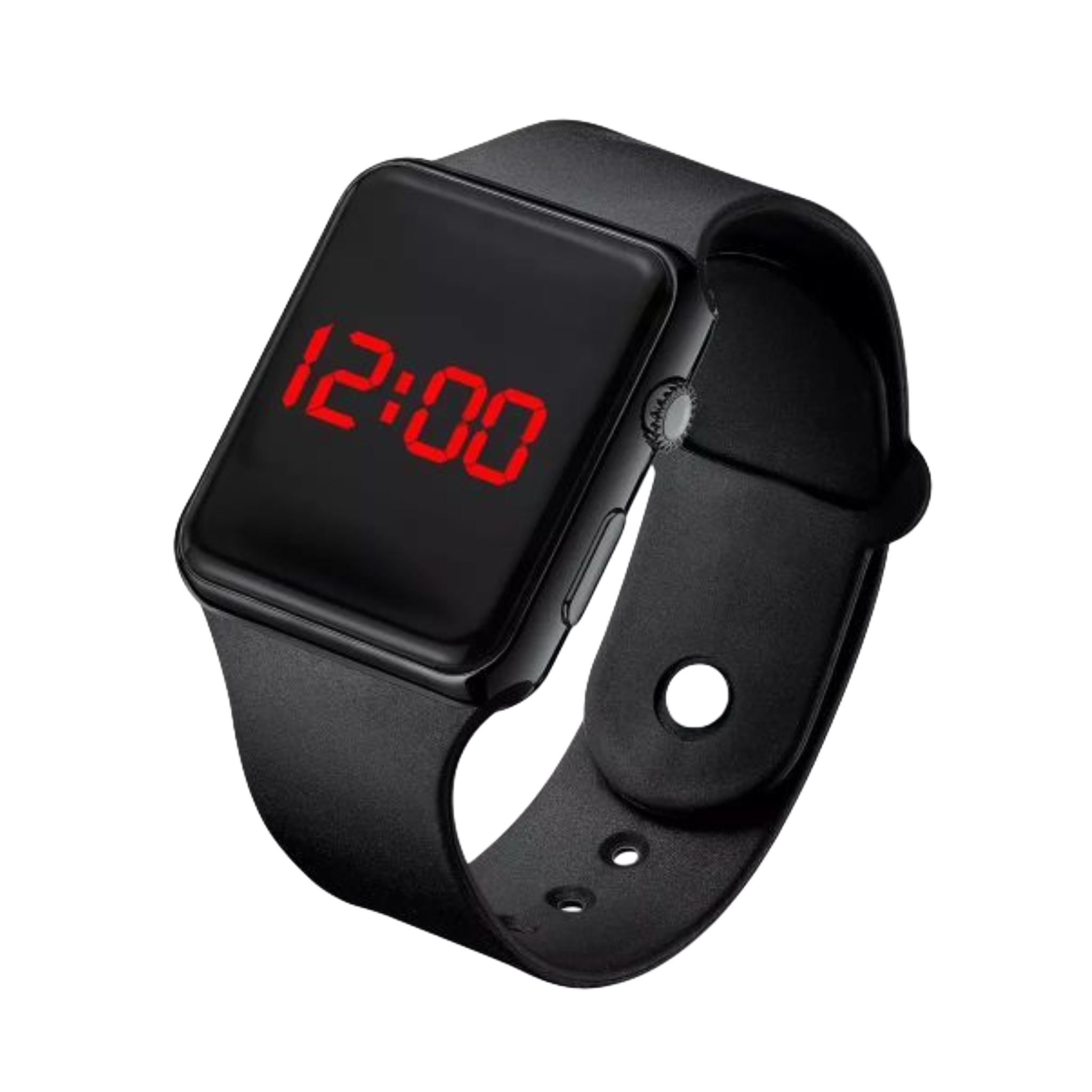 Digital Led Silicone Straps For Teens And Kids Sport Watch_0