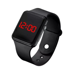 Digital Led Silicone Straps For Teens And Kids Sport Watch