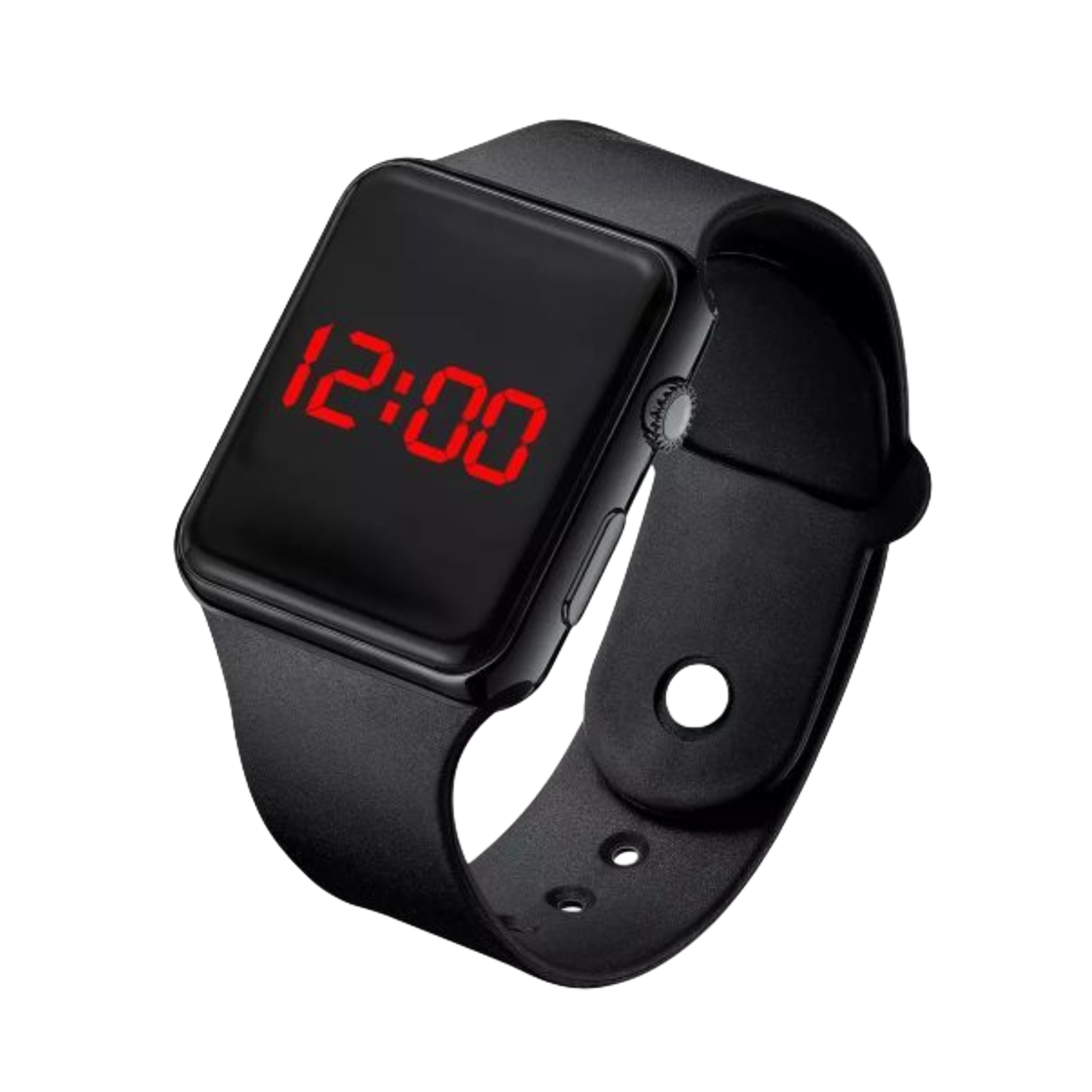 Digital Led Silicone Straps For Teens And Kids Sport Watch
