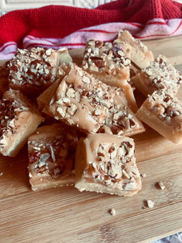 Fudge and nut squares