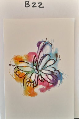 B22 - Butterfly Water Colours