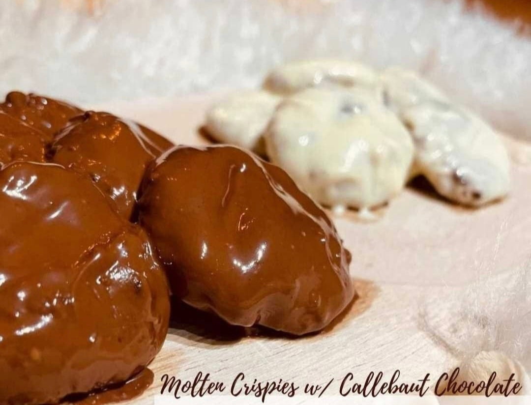 Molten Crispies Cookies with Callebaut Milk Chocolate_0