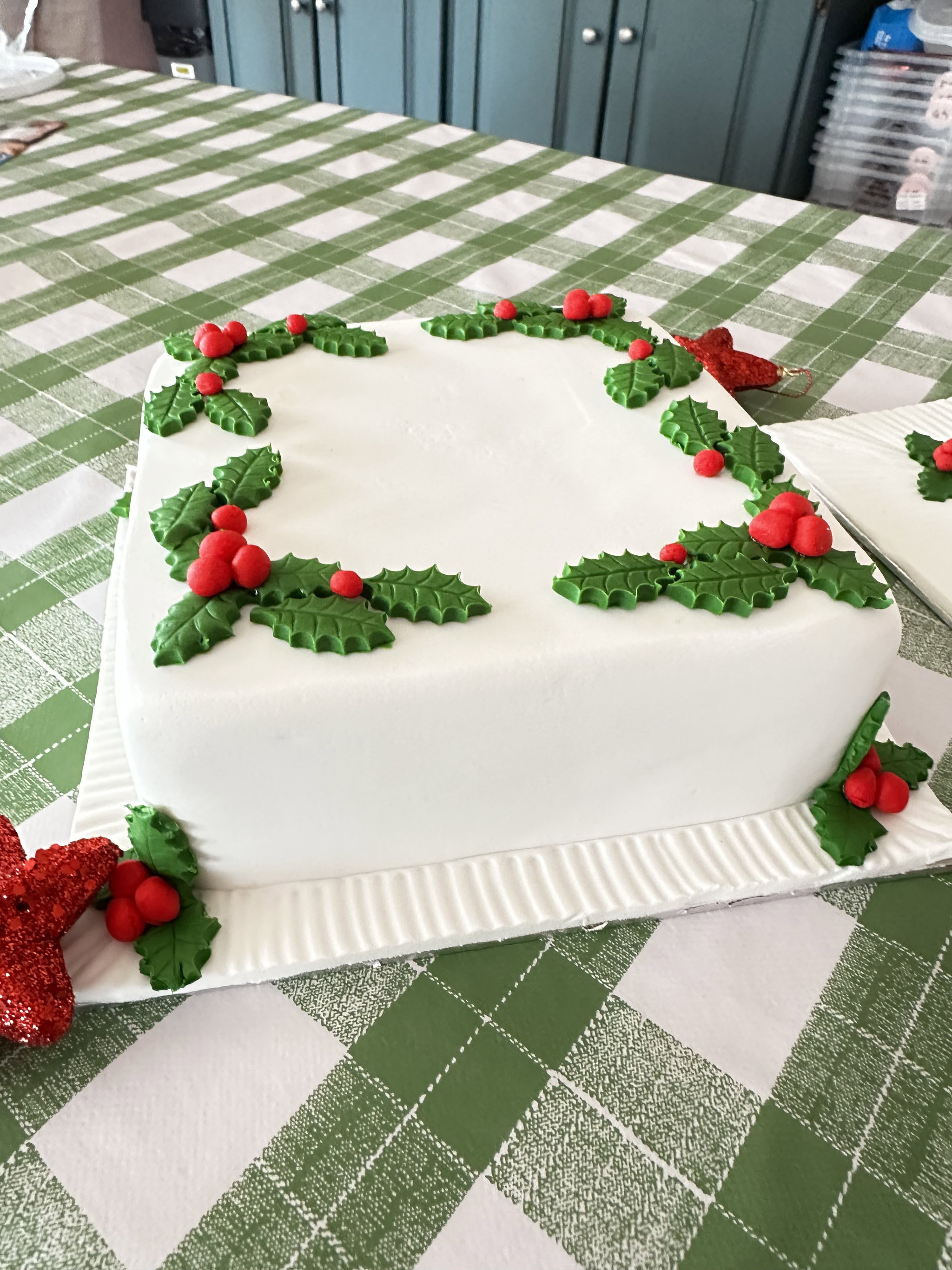 Decorated Fruit cake (1kg) Design 1_0